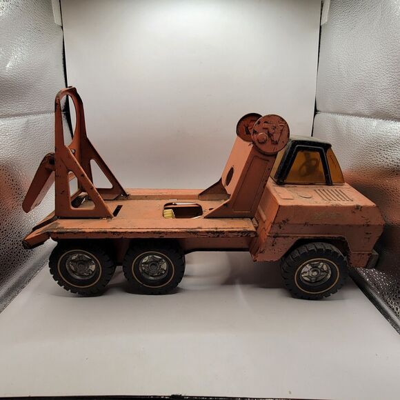 Vintage nylint orange and black Cement truck (PARTS) - Picture 1 of 14